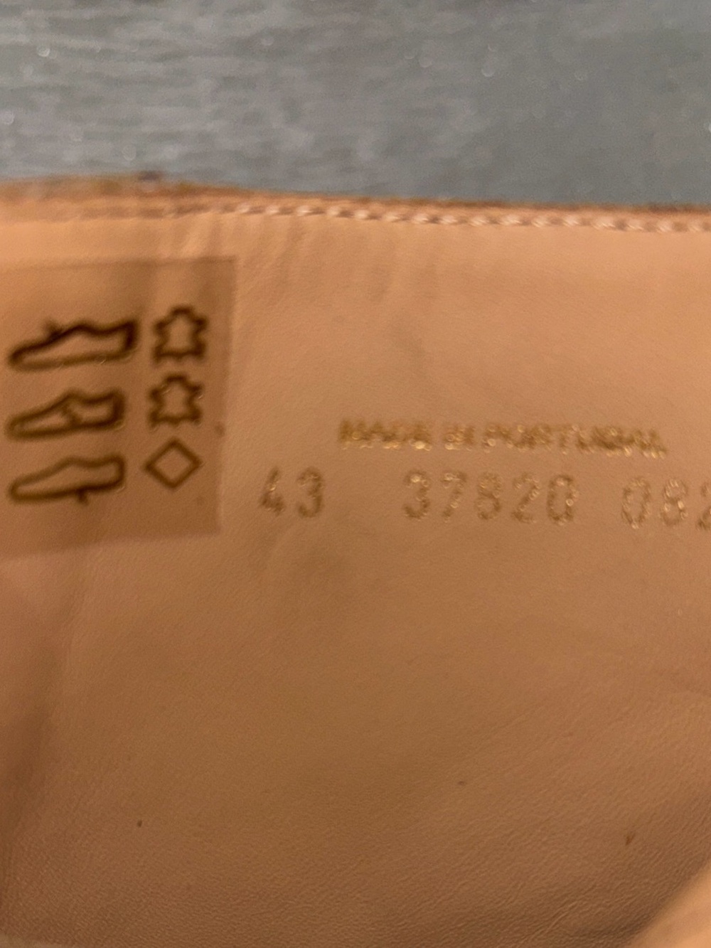 THE OFFICE OF ANGELA SCOTT Mr Harrison Tan Metalic Boot Sz 43 NWB - Picture 6 of 14